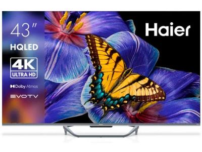 Лот: 23280988. Фото: 1. QLED телевизор Haier 43 Smart... Телевизоры