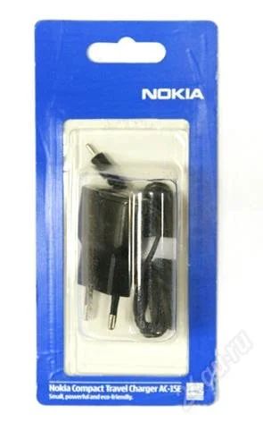 Лот: 1691948. Фото: 1. Сетевое зарядное устройство Nokia... Зарядные устройства, блоки питания, адаптеры сетевые для смартфонов