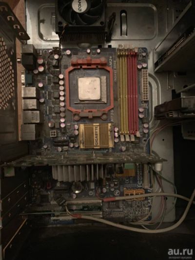 Лот: 13800903. Фото: 1. Материнская плата gigabyte ga... Материнские платы