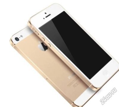 Лот: 5561602. Фото: 1. iPhone 5s gold. Смартфоны