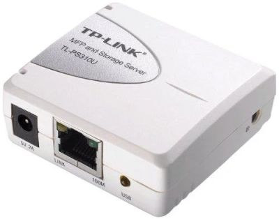 Лот: 4654354. Фото: 1. Принт-сервер TP-Link TL-PS310U... Маршрутизаторы (роутеры)