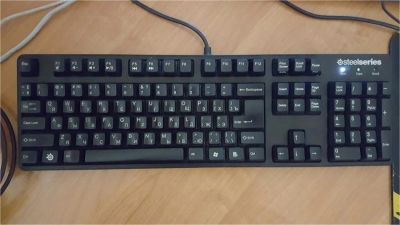 Лот: 8139916. Фото: 1. Механическая клавиатура SteelSeries... Клавиатуры и мыши