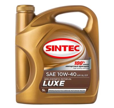 Лот: 19954553. Фото: 1. Масло моторное Sintec Люкс 10w40... Масла, жидкости