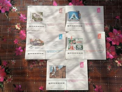 Лот: 25079578. Фото: 1. Конверты СССР 1979, 1980 год... Открытки, конверты