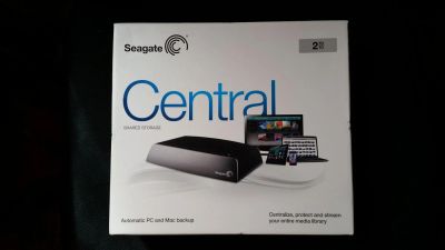 Лот: 4844285. Фото: 1. Сетевое хранилище Seagate Central... СХД