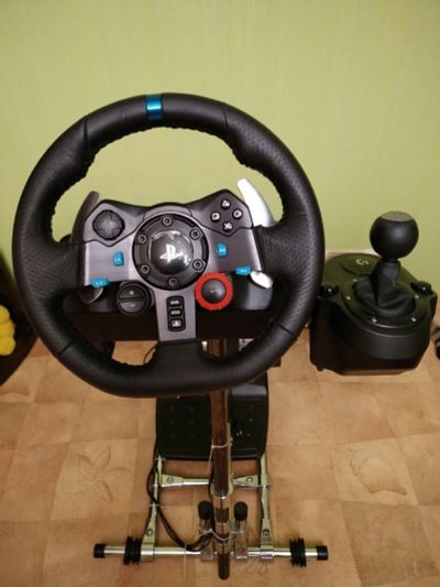 Лот: 16799835. Фото: 1. Игровой руль Logitech G29 Driving... Аксессуары для игровых приставок, консолей, геймпады