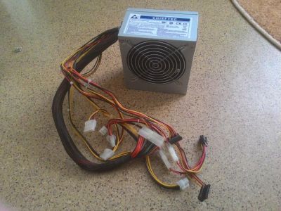 Лот: 6832538. Фото: 1. Блок питания Chieftec 460W Model... Корпуса, блоки питания