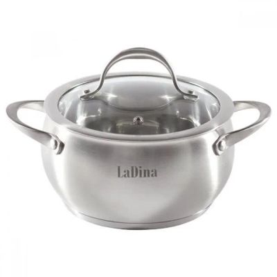 Лот: 13887055. Фото: 1. Кастрюля из нерж стали "OLIVIA... Кастрюли