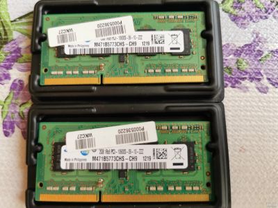 Лот: 18340473. Фото: 1. ОЗУ samsung so-dimm ddr3 4гб(2... Оперативная память