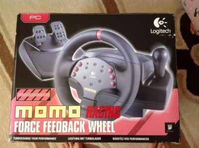 Лот: 4529475. Фото: 1. Джойстик/руль Logitech MOMO Racing... Аксессуары для игровых приставок, консолей, геймпады