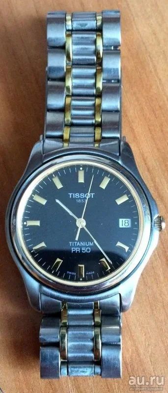Лот: 8577323. Фото: 1. Мужские часы Tissot PR50 Titanium... Оригинальные наручные часы