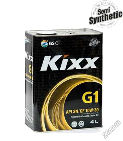 Лот: 5730173. Фото: 1. Масло моторное Kixx G1 10w30 п... Масла, жидкости