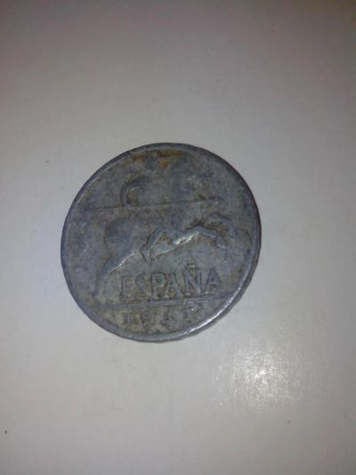 Лот: 7766346. Фото: 1. 10 центимес 1941 год Испания. Европа