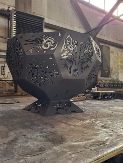 Лот: 25409755. Фото: 1. Костровая чаша очаг. Камины, печи-камины