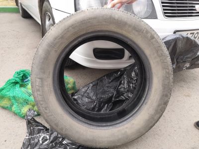 Лот: 13568425. Фото: 1. Шины michelin 215x60R16. Шины