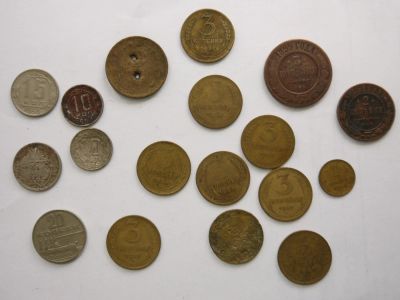 Лот: 11316157. Фото: 1. Набор монет СССР, до 1961 г и... Наборы монет