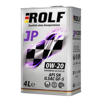 Лот: 12667247. Фото: 1. Rolf JP SAE 0W-20, Ilsac GF5/API... Масла, жидкости