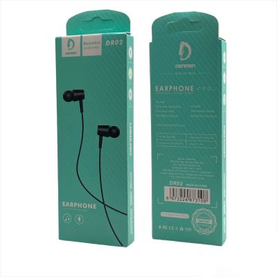 Лот: 22145806. Фото: 1. ГАРНИТУРА DENMEN DR02 Black. Наушники, гарнитуры
