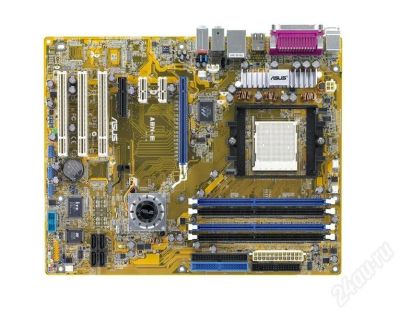Лот: 317467. Фото: 1. A8N-E + Athlon 3200 + DDR 1024... Материнские платы