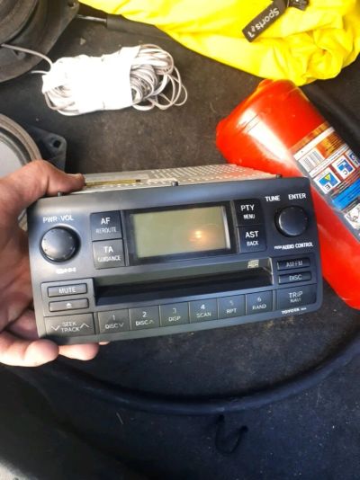 Лот: 11877430. Фото: 1. Авто магнитола toyota corolla. Автомагнитолы