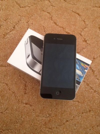 Лот: 3801250. Фото: 1. iPhone 4S 16gb black. РСТ!!!. Смартфоны