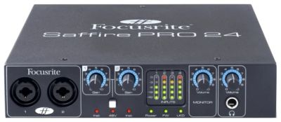 Лот: 3417469. Фото: 1. Focusrite Saffire PRO 24 как новая... Микшеры, предусилители, микрофонные эффекты
