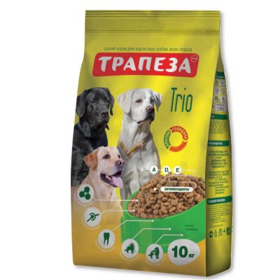 Лот: 16295218. Фото: 1. д/соб 10кг ТРИО Говядина/Индейка... Корма