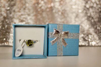 Лот: 4966822. Фото: 1. Кольцо с камнем Swarovski( сваровски... Кольца, перстни