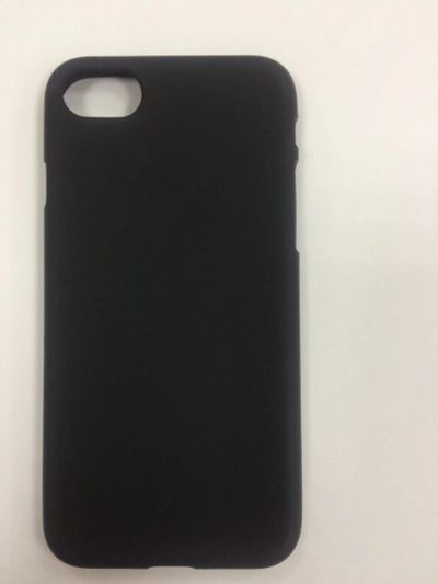 Лот: 10978571. Фото: 1. Чехол iPhone 7/ 8 Силикон Черный... Чехлы, бамперы