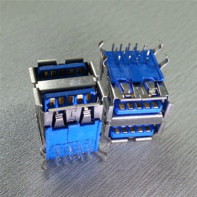 Лот: 18375818. Фото: 1. Разъём двойной usb 3.0. Разъёмы