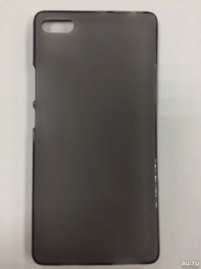 Лот: 12989495. Фото: 1. Чехол ZTE Z9 Max Силикон Серый. Чехлы, бамперы