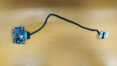 Лот: 11660092. Фото: 1. Б\У Плата питания + USB разъем... Разъёмы