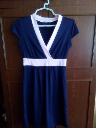 Лот: 13950167. Фото: 1. Платье синие. Платья
