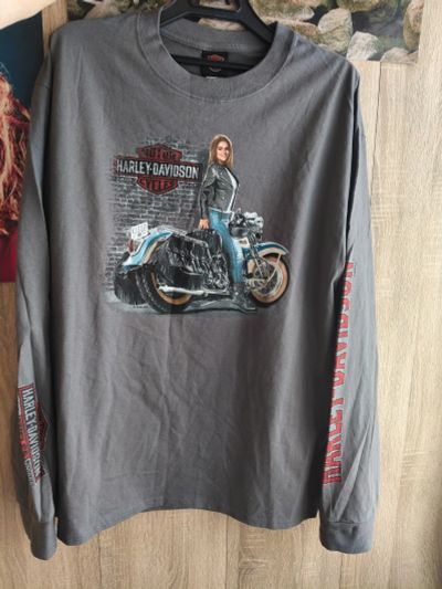 Лот: 25126364. Фото: 1. Лонгслив Harley Davidson XL. Футболки, поло
