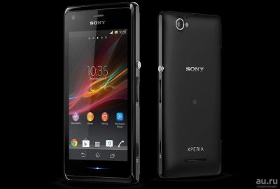 Лот: 8288983. Фото: 1. Смартфтон Sony Xperia M (не рабочий... Смартфоны