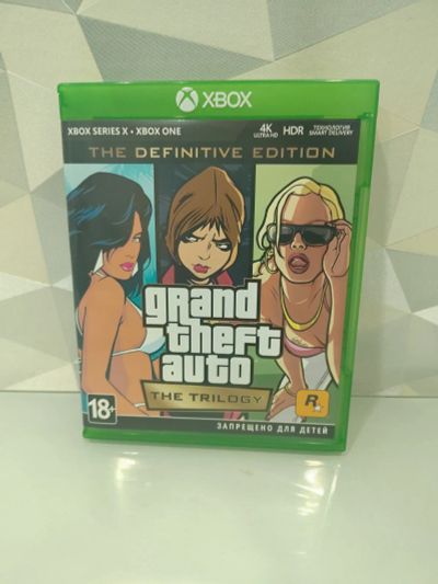 Лот: 19986210. Фото: 1. Gta trilogy xbox series s x one. Игры для консолей