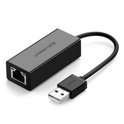 Лот: 21574395. Фото: 1. Адаптер UGREEN USB 2.0 10/100Mbps... USB-флеш карты