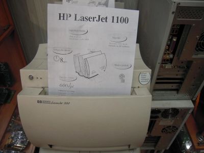 Лот: 4117402. Фото: 1. Принтер лазерный HP 1100 полностью... Лазерные принтеры