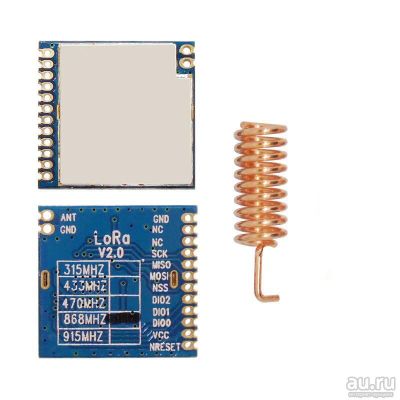 Лот: 13712432. Фото: 1. Трансивер LoRa (Long Range) 868... Микроконтроллеры