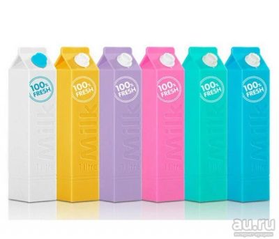 Лот: 5167447. Фото: 1. АКБ-USB Fresh milk (2600mAh). Внешние, портативные аккумуляторы для смартфонов (Power bank)