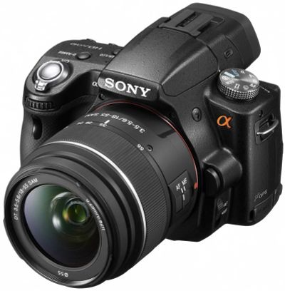 Лот: 3164037. Фото: 1. Sony Alpha SLT-A55V Kit 18-55... Цифровые зеркальные