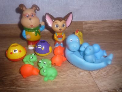 Лот: 15720613. Фото: 1. Игрушки для купания. Пакетом... Игрушки для купания