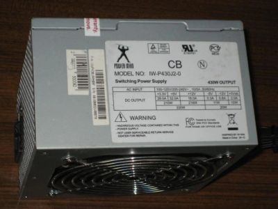 Лот: 5602954. Фото: 1. Блок питания INWIN Power Man IW-P430J2-0... Корпуса, блоки питания