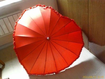 Лот: 1035723. Фото: 1. Зонт - сердце! :). Зонты