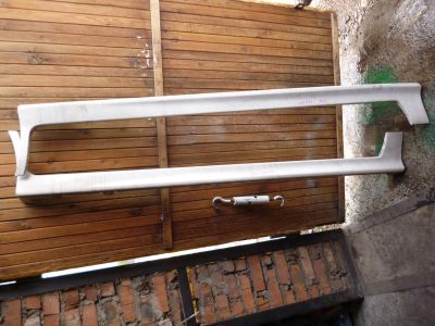 Лот: 11971453. Фото: 1. Накладки порогов Nissan Wingroad... Детали тюнинга