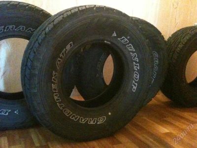 Лот: 1604782. Фото: 1. Dunlop Grandtrek AT3 265*75*15... Шины