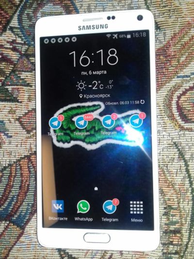 Лот: 9185014. Фото: 1. samsung galaxy not 4 Demo Unit. Смартфоны