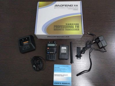 Лот: 10613603. Фото: 1. Рация Baofeng UV-5R 8 Wt новая... Рации, радиостанции