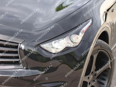 Лот: 6412885. Фото: 1. Реснички на фары № 1, Infiniti... Детали тюнинга