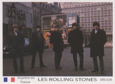 Лот: 10613801. Фото: 1. Rolling Stones коллекционная карточка... Наклейки, фантики, вкладыши